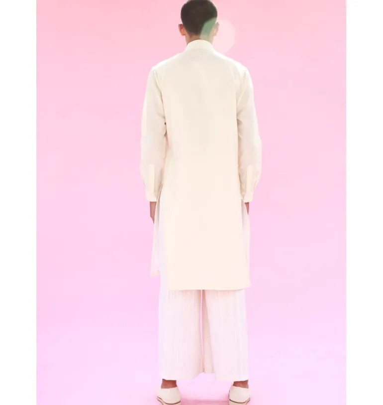 Droop Ivory Kurta Set