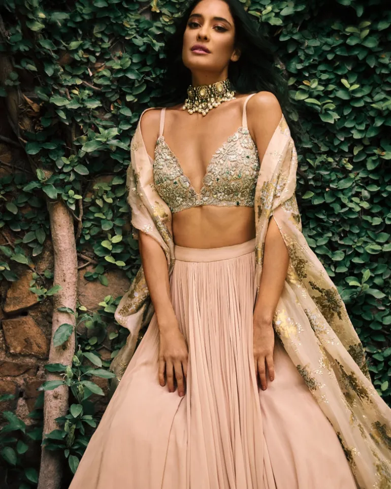 Dusty Pink Lisa Cape Set