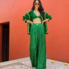 Emerald Bandhini Set