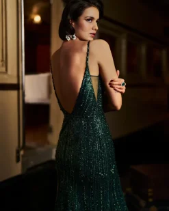Emerald Green Gown