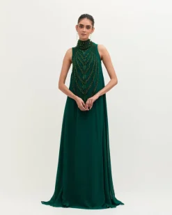 Emerald Mala Maxi Gown