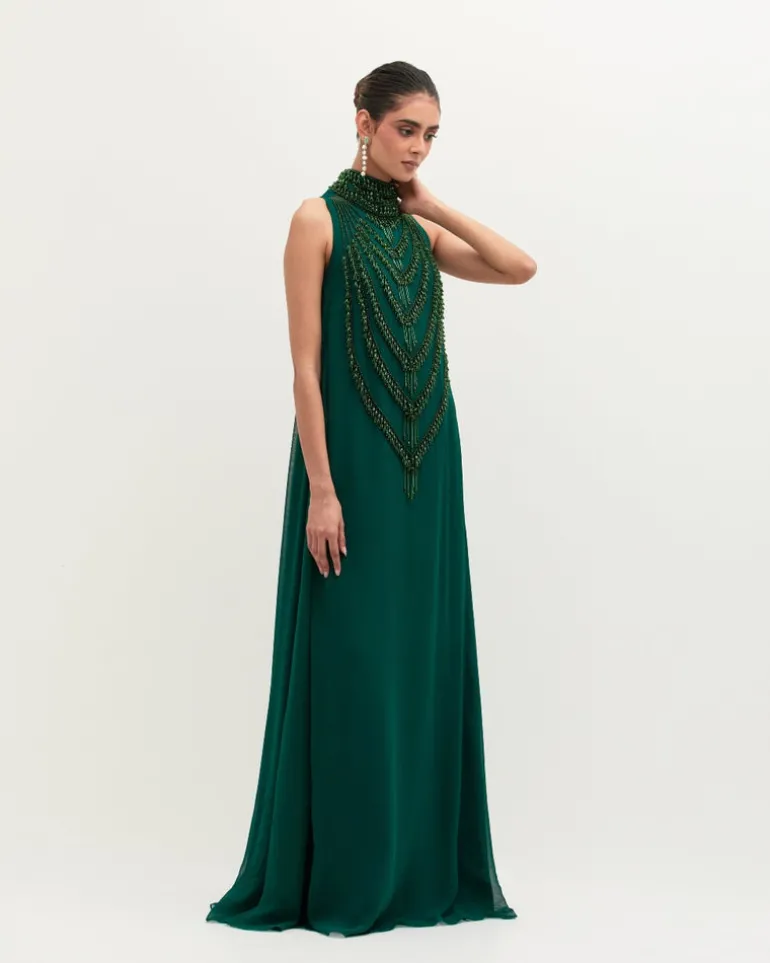 Emerald Mala Maxi Gown