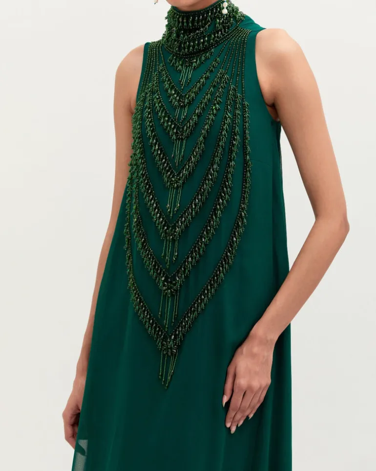 Emerald Mala Maxi Gown