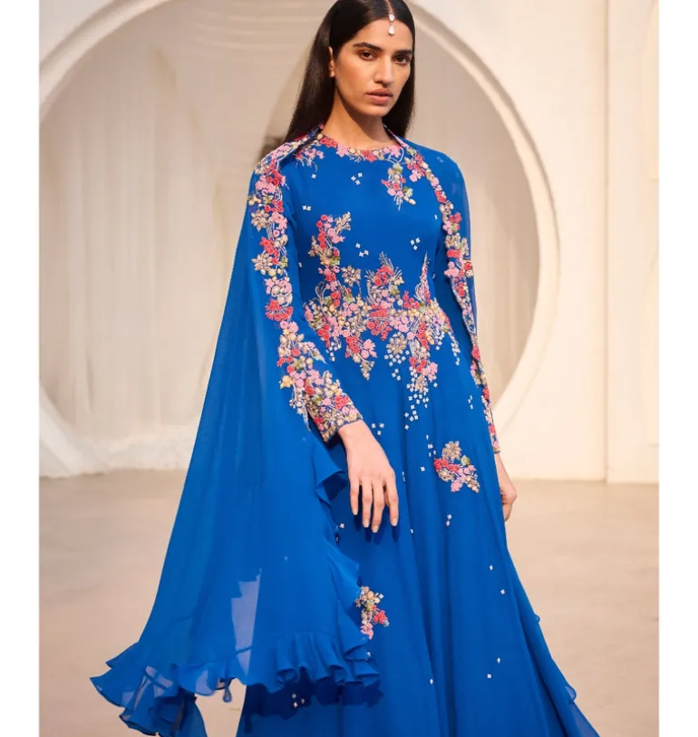 Ethereal Blossom Anarkali