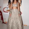 Falaknuma Champagne Chandelier Lehenga Set