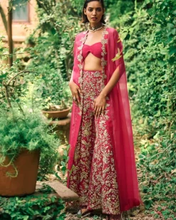 Farasha Cape And Pants Set