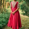 Farasha Pink Anarkali Set
