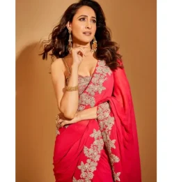 Farasha Pink Sari Set