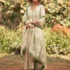 Fern Anarkali Set