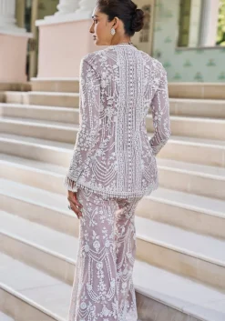Fiori Mauve Dori Sharara Set