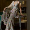 Fiori Multi-Coloured Three-Dimensional Sharara Set