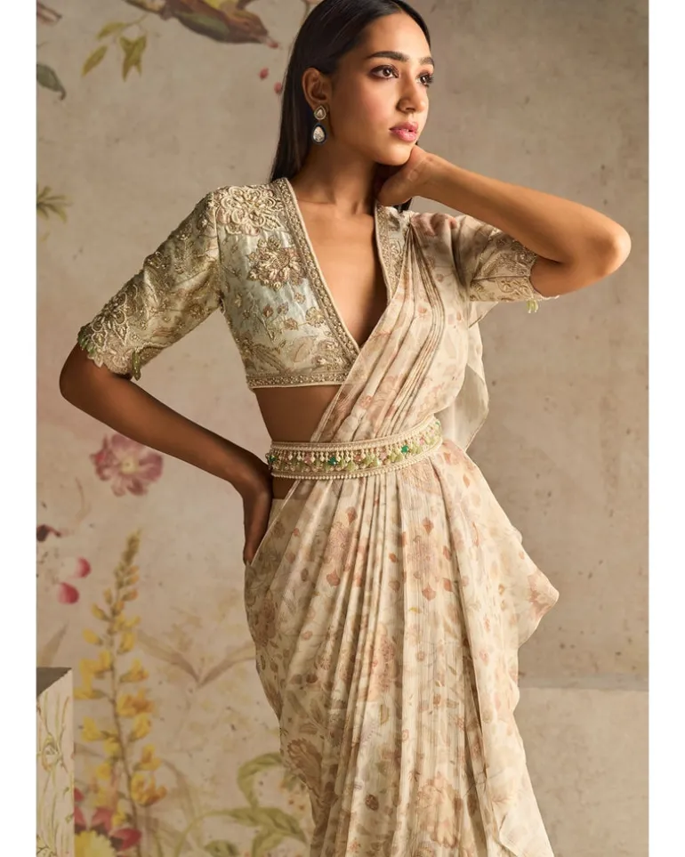 Flamboyance Sari Set