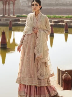 Floral Mughal Kalidar Lehenga Set
