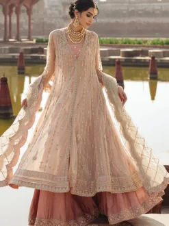 Floral Mughal Kalidar Lehenga Set