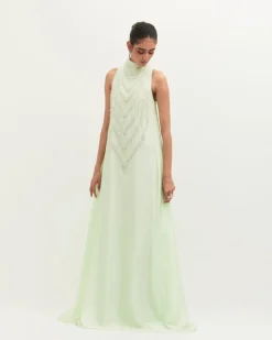Fresh Mint Mala Gown