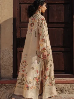 Front Open Sicily Choli With Culottes Set