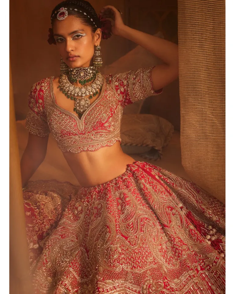 Frosty Lehenga Set