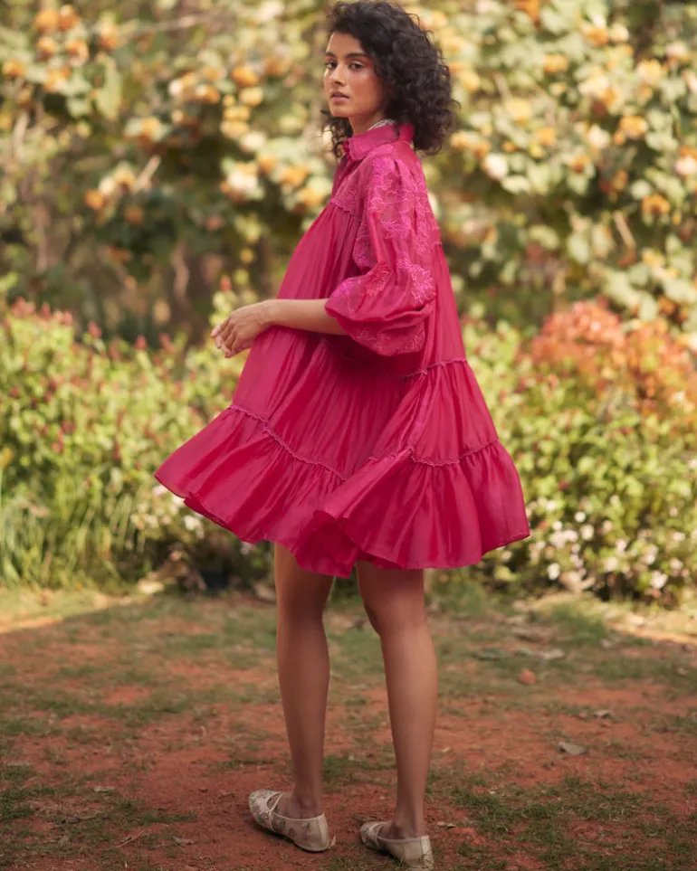 Fuchsia Pink Lana Dress