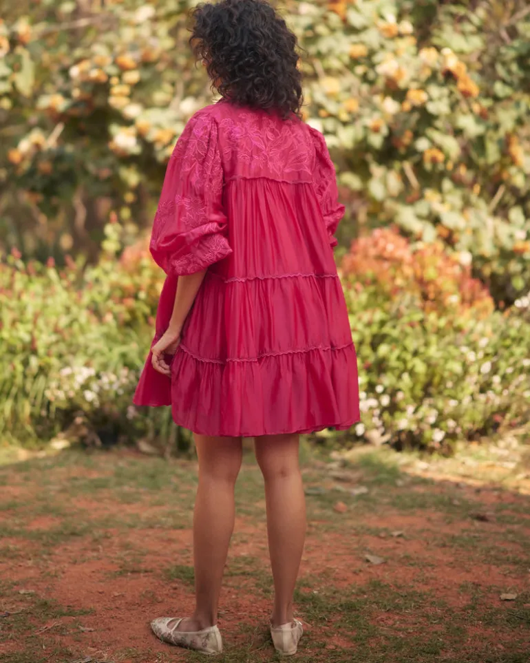 Fuchsia Pink Lana Dress