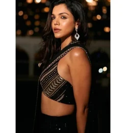 Galaxy Pre Drape Sari Set