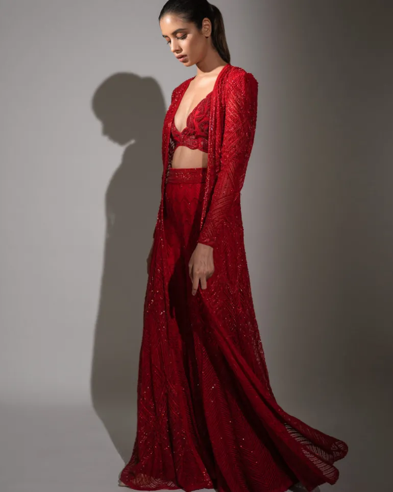 Galina Jacket Sharara Set