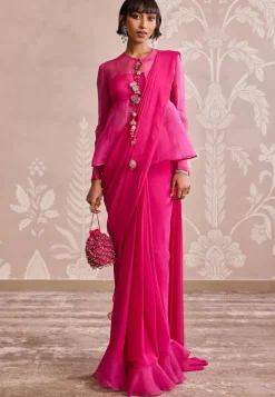 Garnet Sari Set