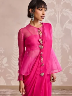 Garnet Sari Set