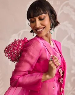 Garnet Sari Set