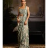 Geo Radiance Skirt Sari Set