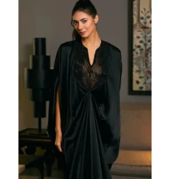Goe Black Rope Kaftan