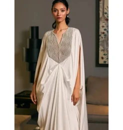 Goe White Rope Kaftan