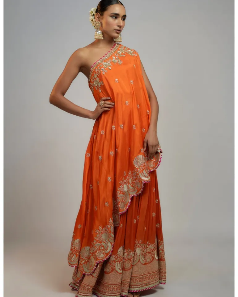 Golconda Aashna Gharara Set