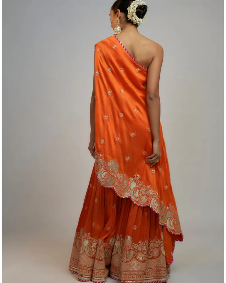 Golconda Aashna Gharara Set