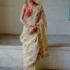 Gold Zari Sari Set
