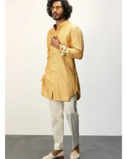 Golden Hour Front Open Kurta Set