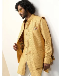 Golden Hour Front Open Kurta Set