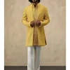 Golden Hour Jaal Luppi Button Kurta Set