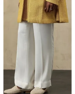 Golden Hour Jaal Luppi Button Kurta Set