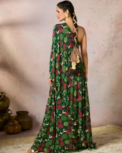 Green Midnight Maze Dress