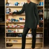 Green Sheher Kurta Pajama Set