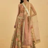 Green Silk Lehenga Set
