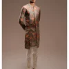 Grey Hamdard Long Kurta Pyjama Set
