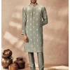 Grey Timber Tribe Kurta Set