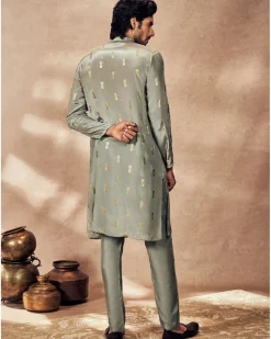 Grey Timber Tribe Kurta Set