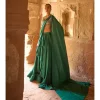 Gulbargh Pre-Draped Sari Set