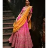 Gutha Phool Lehenga Set