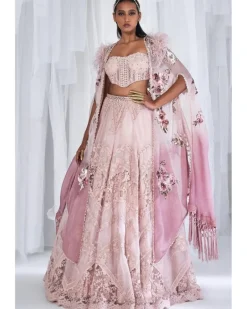 Harini Chantilly Lehenga Set