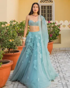 Hearts and Flowers Lehenga Set