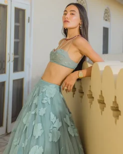 Hearts and Flowers Lehenga Set