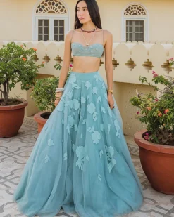 Hearts and Flowers Lehenga Set